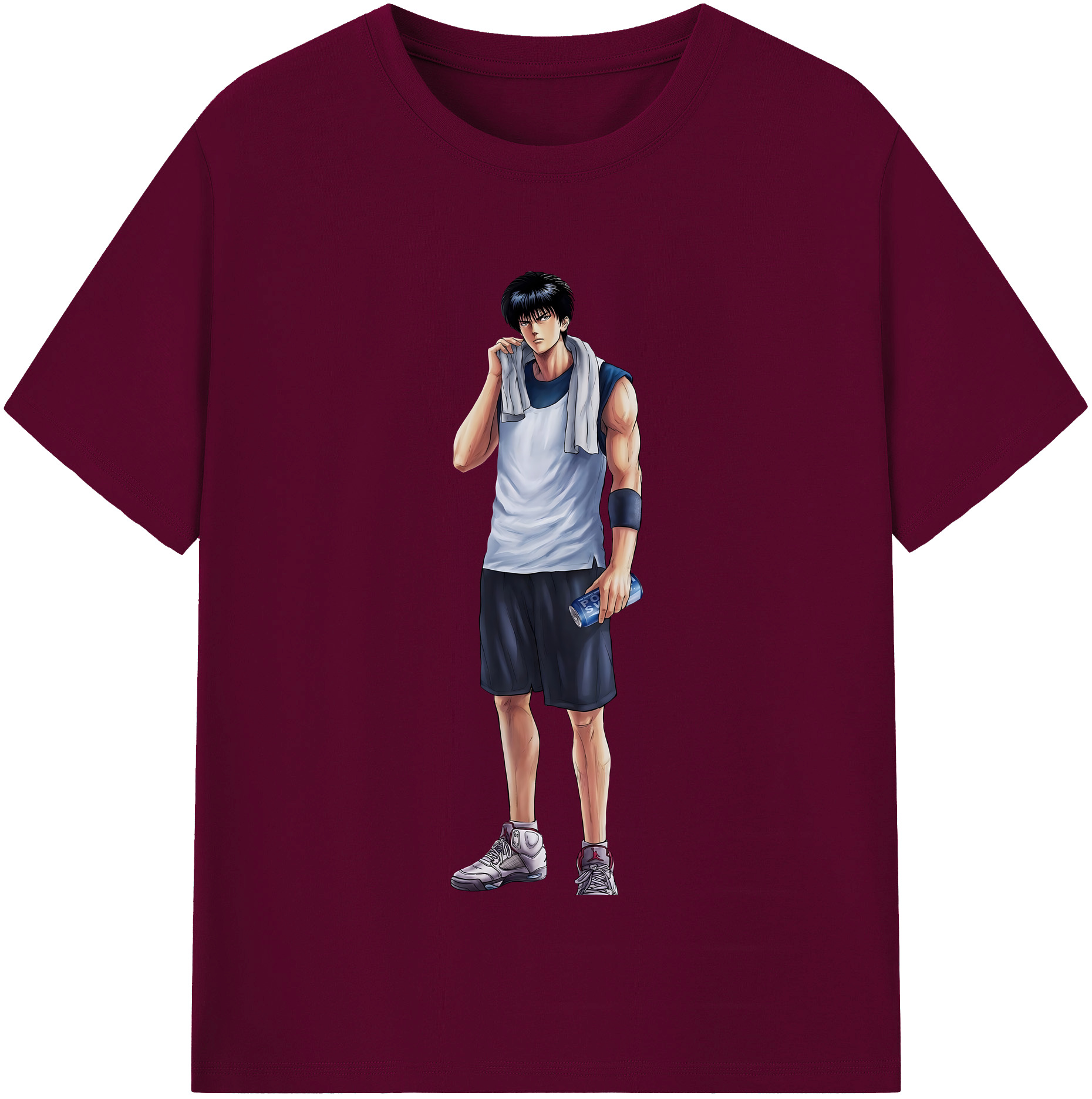 （画像用） SLAM DUNK／スラムダンク レディースカジュアルプリントTシャツ（綿100％）